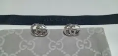 GUCCI インターロッキング　G カフス シルバー マーモント　カフリンクス