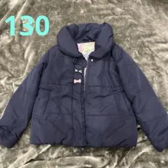 SHOO・LA・RUE ネイビー ジャケット コート130 中綿