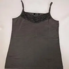 EASTBOY ダークグリーン レース付きタンクトップのサムネイル
