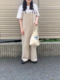 fig london フィグロンドン ヘンプ コットン サロペットのサムネイル