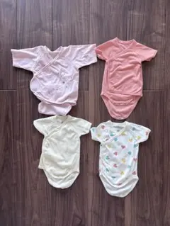 【美品、まとめ売り】プチバトー、パッとサッと肌着4点
