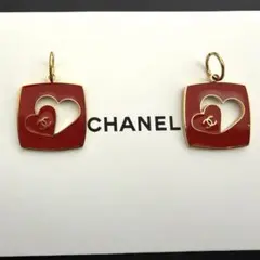 ❗️限定値下げ❗️CHANEL ハート型 チャーム2個セット　数量限定品