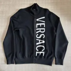 VERSACE ブラック ジップアップ トレーナーのサムネイル