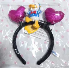 ディズニーリゾート　ディズニーランド　ドナルド　 ハート　カチューシャ