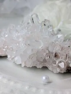 高品質 ⚜️菊花水晶 クラスター⚜️ 雫 ティア ドロップ Teardrop