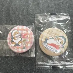 【新品未使用】 モフサンド✖️くら寿司 缶バッジ ２個セット