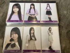瀬戸口心月　乃木坂46 6期生スペシャル　ランダム生写真　6種コンプ