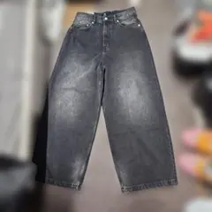 H&M スーパーバギー　28/30 ブラック タグ付き！