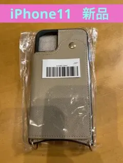 iPhone11ケース ストラップ付き brillo(ブリジオ)