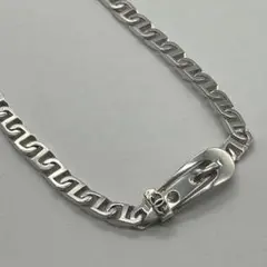 グッチ GUCCI ベルトバックル モチーフ ネックレス SV925 オールド