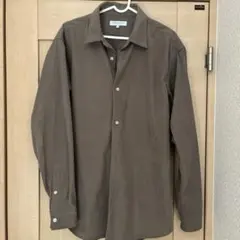 A DAY IN THE LIFE ブラウン 長袖シャツ Lのサムネイル