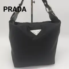 極美品✨プラダ　ショルダーバッグ　ブラック　黒　ヴィンテージ