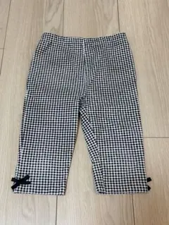 プティマイン　チェックレギンス　100サイズ