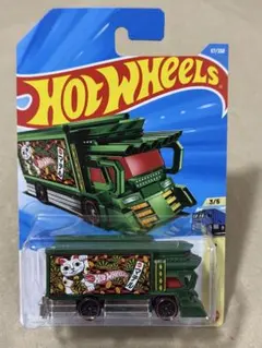 【在庫ラスト】ホットウィール ライジン エクスプレス デコトラ　招き猫