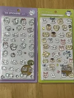 ちいかわ 3Dステッカー 2シートセット