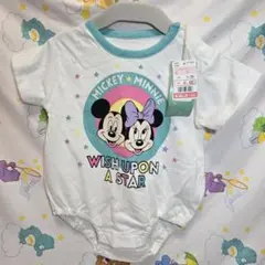 ディズニー　ミッキーマウス ロンパース 70-80サイズ　A-3