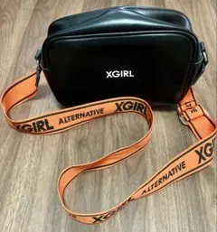X-girl エックスガール　ショルダーバッグ ブラック　バック　ボディバックのサムネイル