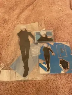 呪術廻戦　五条悟　大交流展　アクリルメガフィギュア アクリルブロック