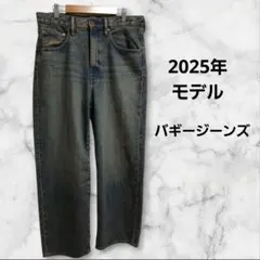 ジーユー　バギージーンズ+OS(米国仕様)　66ブルー　30インチ　25年SS