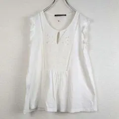 COMPTOIR DES COTONNIERS ホワイト タンクトップ M