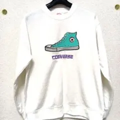 CONVERSE スニーカー刺繍 トレーナー