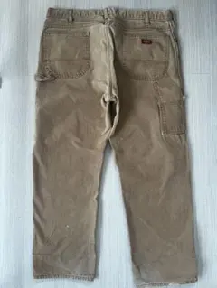 Dickiesベージュ カーゴパンツ
