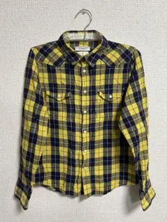 BACKNUMBER WINTERLINEN 長袖ネルシャツ M メンズ