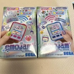 新品未開封　エモジャム emojam ピンク・ブルー 2個セット