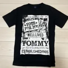 TOMMY ブラック Tシャツ Mサイズ