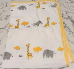 動物柄 コットンブランケット 85x115cm