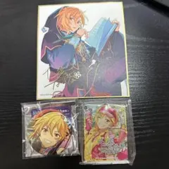 【あんさんぶるスターズ！！】 イベコレ缶バッジ コロッタ 色紙　仁兎なずな