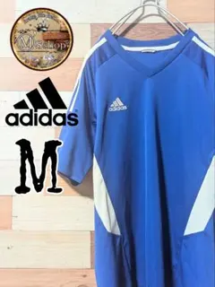 【人気】adidas　クリマライト　Tシャツ　Vネック　ストレッチ　速乾　刺繍