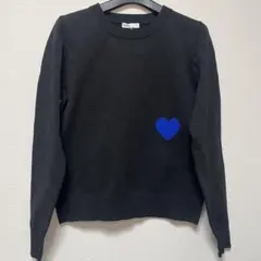 ダブスタ　ダブルスタンダード　ハート　黒　ニット DOUBLE STANDARD CLOTHING（ダブルスタンダードクロージング）の