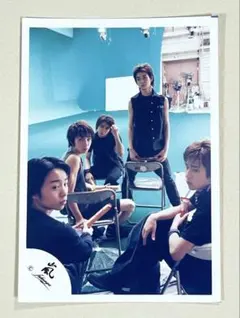 嵐 集合 公式写真 2000年 ブルボン プチ CM 嵐ロゴ ④