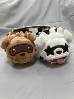 ポケモン 磁石でくっつくペアマスコット　にたものどうし ジグザグマ