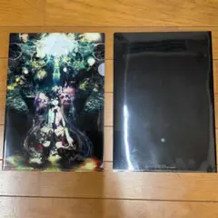 初音ミク　A4 クリアファイル　2枚　ステッカー付き
