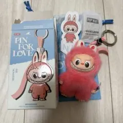 ラブブ イニシャル「N」ぬいぐるみ アルファベット Labubu【正規】