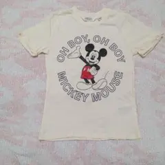 H&M ミッキーマウス Tシャツ US 7
