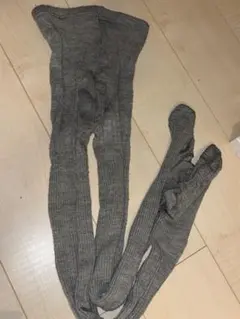 GU あったかタイツ　グレー