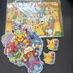 ポケモン 誕生日カード ステッカーセット