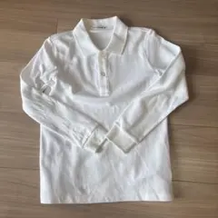 MIKI HOUSE ポロシャツ 130サイズ ホワイト 匿名配送⭐︎お受験