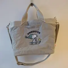 PEANUTS スヌーピー トートバッグ　ショルダーバッグ
