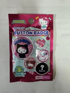 ハローキティ 缶バッジ BUTTON BADGEのサムネイル