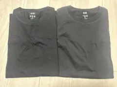 【本日限定特価！】2枚UNIQLO エアリズムコットンUVカットTシャツ長袖