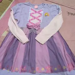 【BABYDOLL】ラプンツェル ラベンダー 長袖ドレス 130m