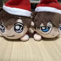 名探偵コナン もちもちマスコット クリスマス 2点セット