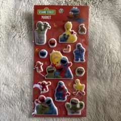 セサミストリートマーケット限定　ぷっくりシール