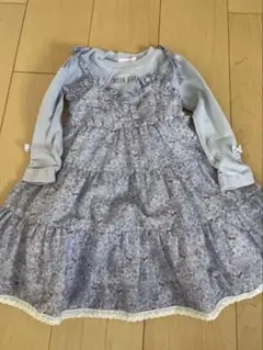 mezzo piano 花柄ワンピース セット