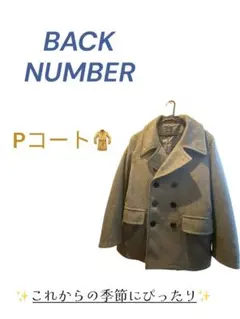 BACK NUMBER ピーコート Mサイズ