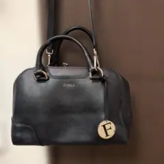 FURLA 2way ショルダーバッグ ブラック